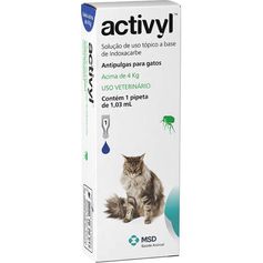 Antipulgas MSD Activyl 1,03 ml Gatos + de 4 Kg