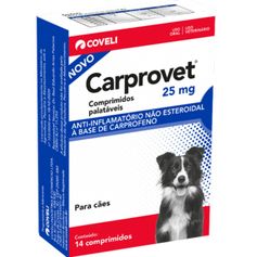 Anti-inflamatório Carprovet 25mg Coveli