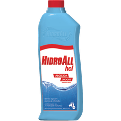 Algicida Choque Hcl Hidroall 1 Litro