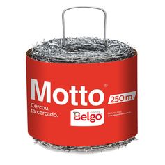 Rolo de Arame Farpado 250M Motto Belgo