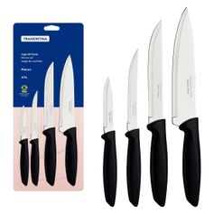 CONJ.FACAS INOX 4PCS  PLENUS TRAMONTINA