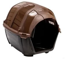 Casa Plast Pet Stone House para Cães Marrom Tamanho 3