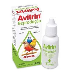 Suplemento Coveli Avitrin Reprodução para Pássaros 15 ml