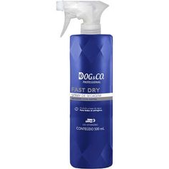 Spray de Secagem Fast Dry Mundo Animal Dog & Col Para Cães