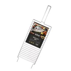 Grelha Inox Para Peixe 25x50Cm Grilazer