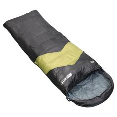 Saco de Dormir Solterio Viper Preto e Verde Nautika