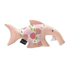 Brinquedo De Pelúcia Para Gatos Buddy Shark Rosa - Multilaser