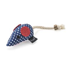 Brinquedo De Pelúcia Para Gatos Ratinho Deco Azul - Multilaser