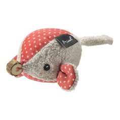 Brinquedo De Pelúcia Para Gatos Ratinho Patterns Star Cinza - Multilaser