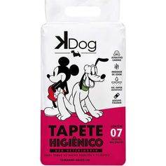 Tapete Higiênico Disney 60x80cm C/7 Un - K- Dog