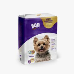Tapete Higiênico Fun Pads 80x60 Cm 07Un - Absortec