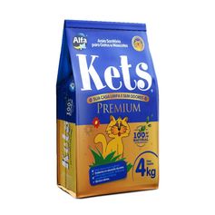 Granulado Higiênico Kets Premium para Gatos 4kg