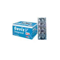 Antiácido Agener Gaviz V Omeprazol 10 mg 10 comprimidos