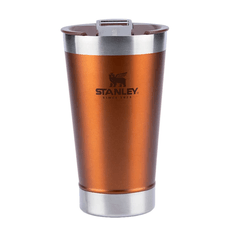 Copo Térmico com tampa e abridor Stanley 473ml Maple