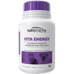Suplemento para Cães e Gatos - Vitaenergy - 60comp. - Nutripharme