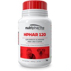 Suplemento para Cães e Gatos - HPHAR 120 - 30comp. - Nutripharme