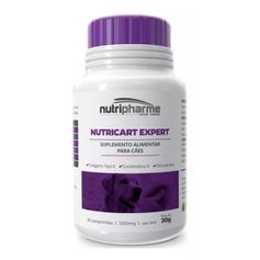 Suplemento para Cães - Nutricart Expert 100mg - 30 comp. - Nutripharme