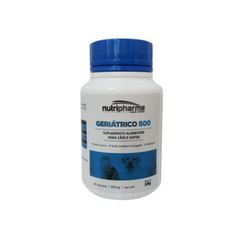 Suplemento para Cães e Gatos - Geriátrico 500mg - 30comp. - Nutripharme