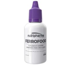 Suplemento para Cães e Gatos - Ferrofood 15ml - Nutripharme