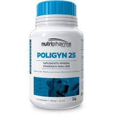 Suplemento para Cães - Poligyn 25 - 30comp. - Nutripharme