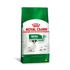 Ração Seca Royal Canin Mini Adult 8+ para Cães Adultos Porte Pequeno 1kg