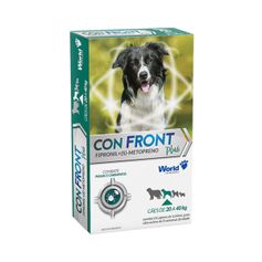 Antiparasitário World Confront Plus 2,68ml para Cães até 40kg - Contém 1 pipeta
