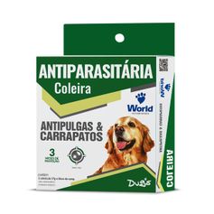 Coleira World Dug's Antiparasitária para Cães