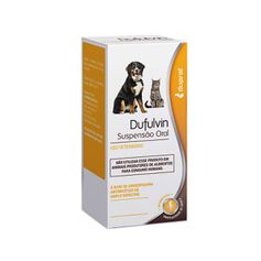 Antimicótico Duprat Dufulvin Oral para Cães e Gatos 250ml