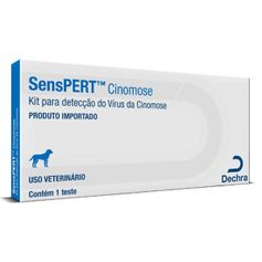 Kit Teste Dechra Senspert Vírus da Cinomose para Cães - Contém 1 teste