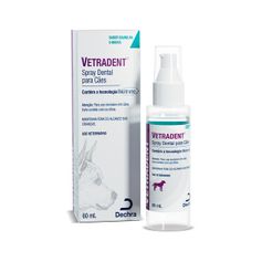 Spray Dental Dechra Vetradent para Cães 60ml Baunilha e Menta