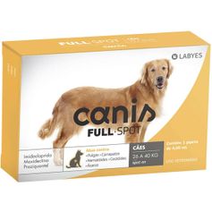 Antiparasitário Labyes Canis Fullspot para Cães de 26 a 40kg - Contém 1 pipeta