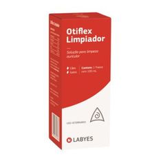 Solução Limpeza Auricular Labyes Otiflex Limpiador para Cães e Gatos 100ml