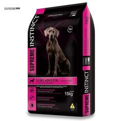 Ração Seca Supreme Instinct para Cães Adultos Porte Grande 15kg