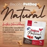 Biscoito Pet Dog Natural para C es Frutas Vermelhas 400g 1