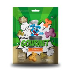 Biscoito Pet Dog Gourmet para Cães Sabores 180g