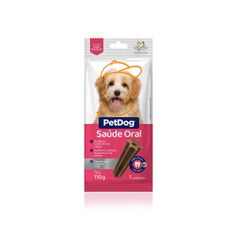 Petisco Pet Dog Saúde Oral para Cães Adultos Porte Pequeno 110g