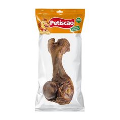 Osso Petiscão Mini Fêmur Defumado para Cães Porte Pequeno
