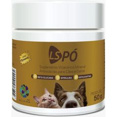 Suplemento Vitamínico Alivira LS Pó para Cães e Gatos 50g