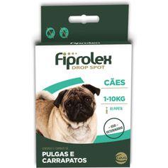 Antipulgas Ceva Fiprolex 0,67ml para Cães de 1kg até 10kg - Contém 1 pipeta