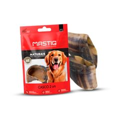 Petisco Mastig Casco Bovino para Cães - Contém 2 unidades