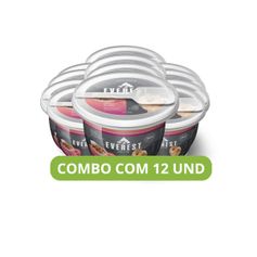 Combo Ração Úmida Everest para Cães Adultos Porte Mini e Pequeno Cubos de Carne ao Molho 245g – Contém 12 unidades
