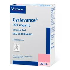 Medicamento Virbac Cyclavance para Cães 30ml