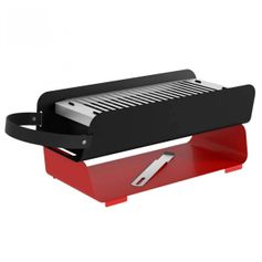 Churrasqueira Portátil Metávila Bag Grill Vermelha