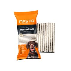 Petisco Mastig Palito Rígido 8mm para Cães Natural 1kg