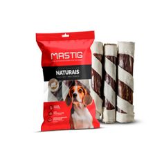 Petisco Mastig Stick Spiral 5" para Cães - Contém 3 unidades