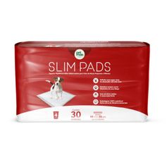 Tapete Higiênico Petmais Slim Pads Baby para Cães Filhotes ou Porte Pequeno 60x55cm - Contém 30 unidades