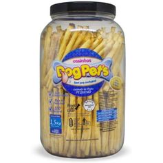 Petisco DogPet's Palito para Cães Porte Pequeno Frango Pote 1,5kg