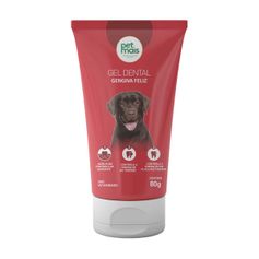 Gel Dental Petmais Gengiva Saudável para Cães e Gatos 80g