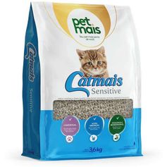 Granulado Higiênico Petmais Catmais Sensitive para Gatos 3,6kg
