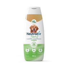 Shampoo e Condicionador Petmais Neutrodor 3 em 1 Citronela para Cães 700ml